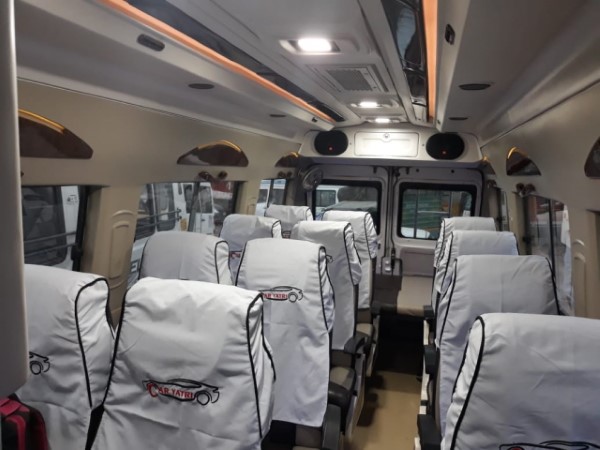  16 Seater Luxury Tempo Traveller in Delhi